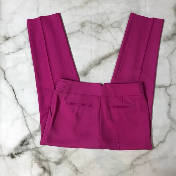 Ann Taylor Pink Pleated Dress Pants - Picture 4 of 6